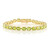 Arizona-Peridot-Silberarmband