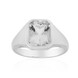 Herkimer Diamond Quartz Silver Ring (Pallanova)