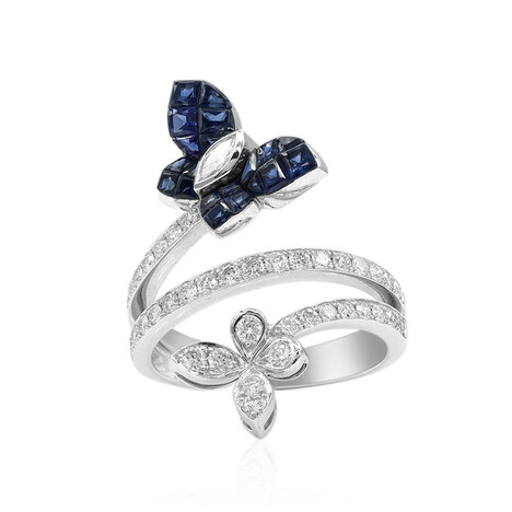 Blauer Saphir-Goldring (Estée Collection)