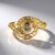 Anello in oro con Diamante Champagne I2 (Ornaments by de Melo)
