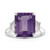 Amethyst-Silberring