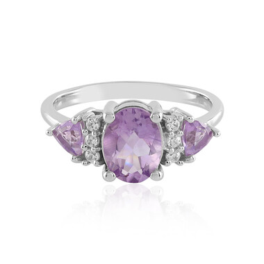 Amethyst-Silberring
