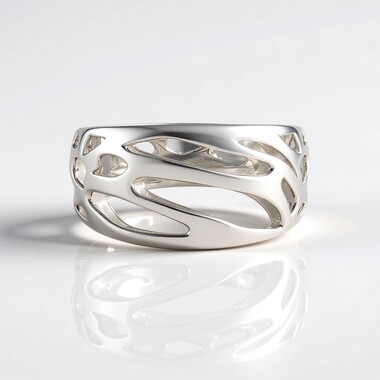 Anillo en plata (Ornaments by de Melo)