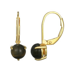Pendientes en plata con Labradorita