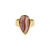 Bague en argent et Agate dentelle