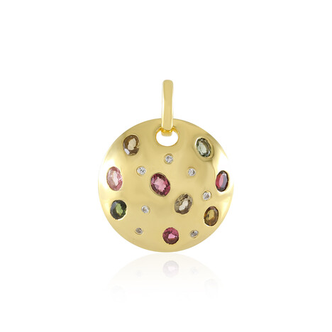 Colgante en plata con Turmalina