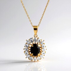 Collana in argento con Granato