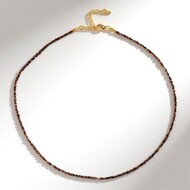 Collar en plata con Diamante fantasía