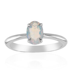 Anello in argento con Opale di Welo