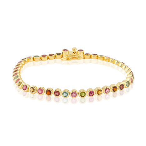 Brazalete en plata con Turmalina