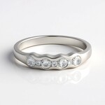 Anello in argento con Zircone