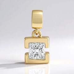 Ciondolo in oro con Diamante SI1 (G)