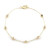 Gouden armband met I2 Champagne Diamanten (de Melo Gold)