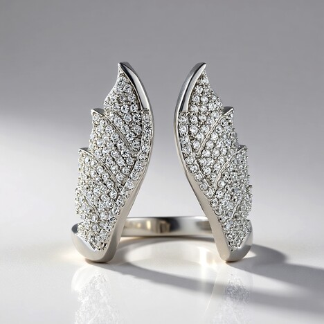 Anello in argento con Zircone