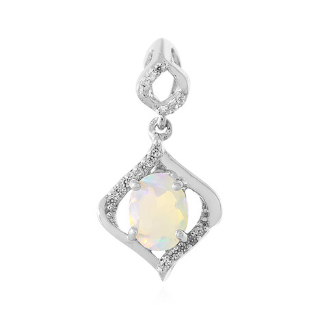 Welo-Opal-Silberanhänger