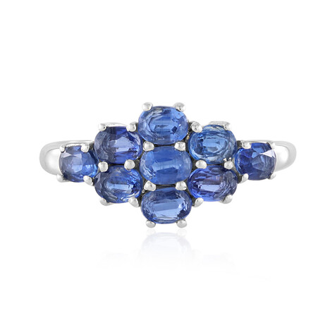 Nepalesischer Kyanit-Silberring