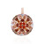 Zilveren hanger met witte maanstenen (KM by Juwelo)