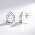 Orecchini in argento con Zircone (de Melo Essence)