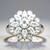 Anello in argento con Topazio Bianco