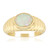 Australischer Opal-Silberring