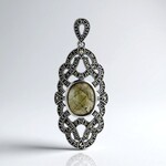Ciondolo in argento con Labradorite (Annette classic)