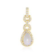 Australischer Opal-Silberanhänger