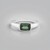 Anello in argento con Apatite Cromo
