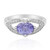Anillo en plata con Tanzanita