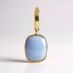 Ciondolo in argento con Opale Blu