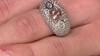 Anillo en plata con Morganita de Brasil
