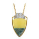 Collana in argento con Gemma (dagen)