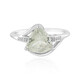 Anello in argento con Ametista Verde
