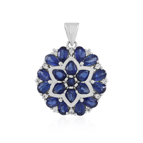 Ciondolo in argento con Cianite del Nepal