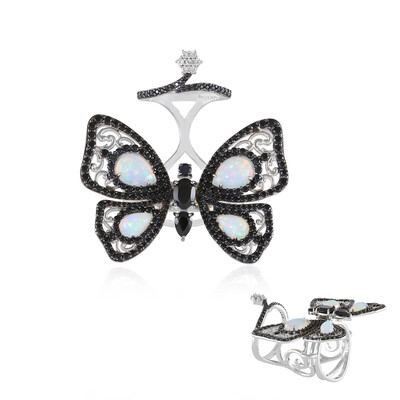 Edelstein-Silberring (Dallas Prince Designs)