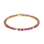 AAA-Mosambik-Rubin-Goldarmband