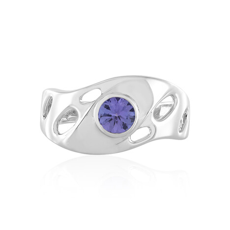 Tansanit-Silberring (de Melo)