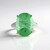 Anello in argento con Fluorite Verde