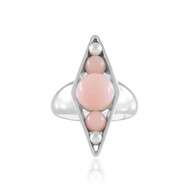 Pinkfarbener Opal-Silberring (de Melo Essence)