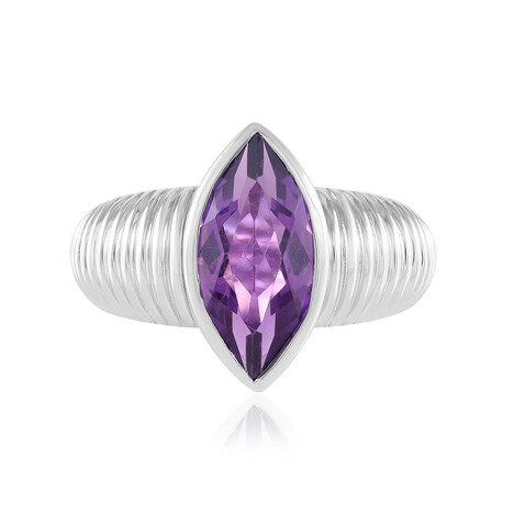 Sibirischer Amethyst-Silberring (de Melo Essence)