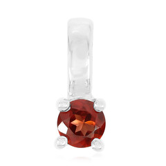 Pendentif en argent et Grenat du Mozambique