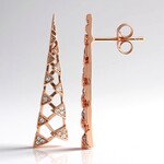 Orecchini in argento con Zircone (SAELOCANA)