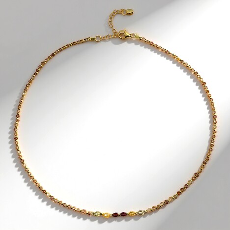 Collana in argento con Zircone Canarino (Adela Silber)