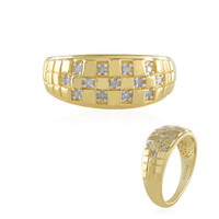 Anello in argento con Diamante I2 (I)