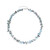 Collar en plata con Larimar