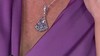 Zilveren halsketting met lavendel amethisten (Dallas Prince Designs)