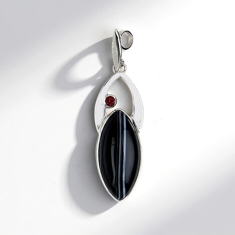 Ciondolo in argento con Agata