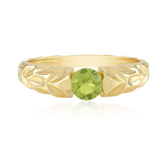 Bague en argent et Péridot (de Melo Essence)