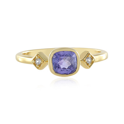 Tanzanite Silver Ring (Adela Silber)