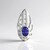 Ciondolo in oro con Tanzanite AAA (de Melo)