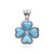 Colgante en plata con Larimar